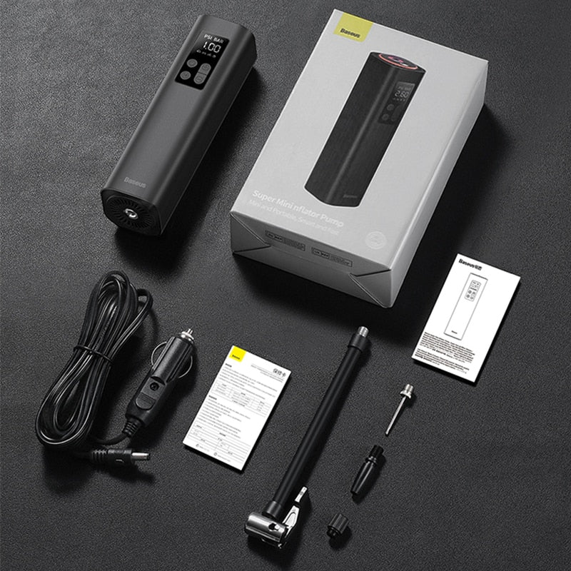 Best Shop To Buy® - Portable Car Tire Inflator / Baseus